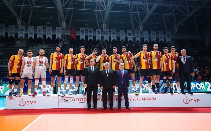 2019 Spor Toto Erkekler Şampiyonlar Kupası’nda Kupa ve Madalyalar Sahiplerini Buldu