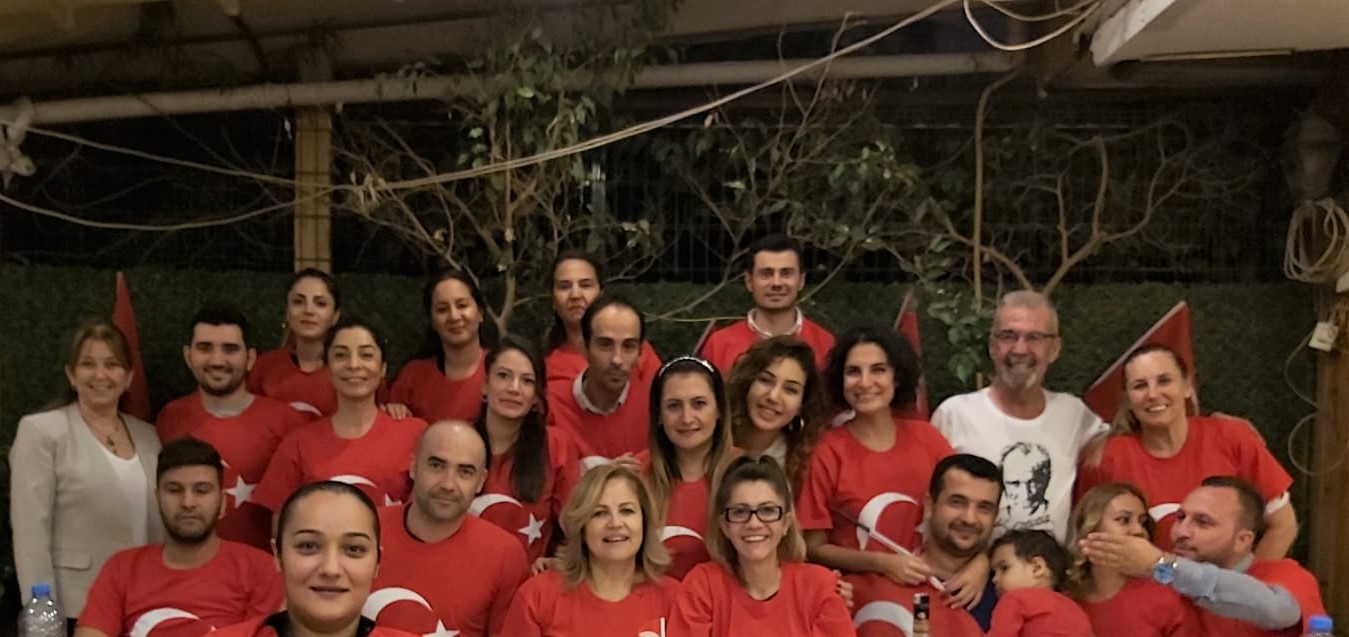 Mersin'de Hakemler Cumhuriyet Bayramı'nı Kutladı