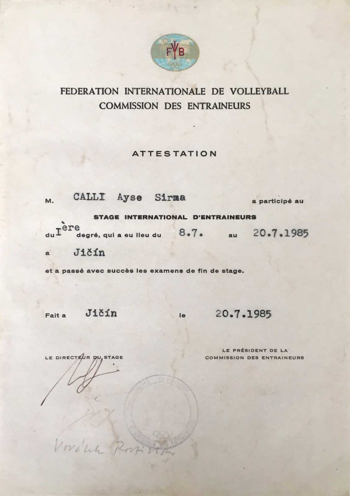 FIVB Resmen Onayladı