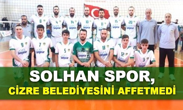 Solhan Spor, Cizre'den rövanşı aldı