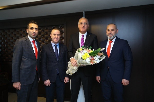 Üç Federasyon Başkanı’ndan Akif Başkan’a ziyaret