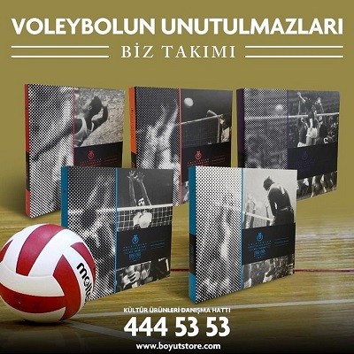 Voleybolun Unutulmazlar Ansiklopedisi Boyut Store'da beğeniye sunuldu