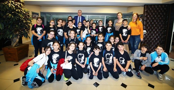 Akif Başkan'ın önemli misafirleri vardı