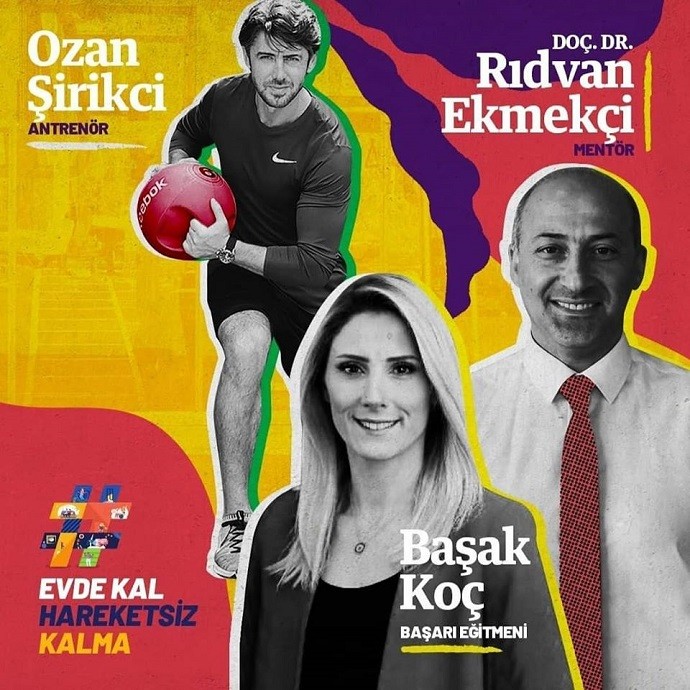 #EvdeKalHareketsizKalma Platformunda bizden birileri var!