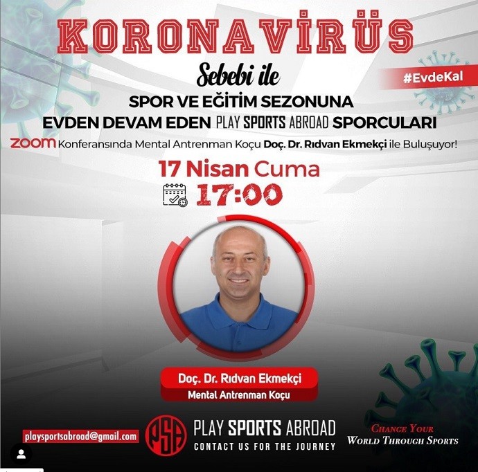Play Sports Abroad, sporcu ve öğrencilerini Rıdvan hoca ile buluşturuyor