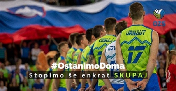 Slovenya Voleybol Federasyonu’ndan Karantina Faaliyetleri