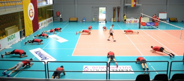 Galatasaray erkek voleybol takımı yeni sezon çalışmalarına başladı