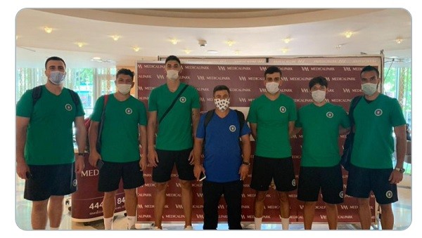 Bursa BŞ Belediyespor sağlık kontrolünden geçti