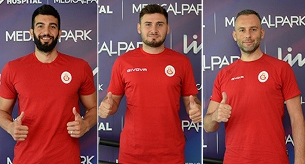 Galatasaraylı voleybolcular sağlık kontrolünden geçti