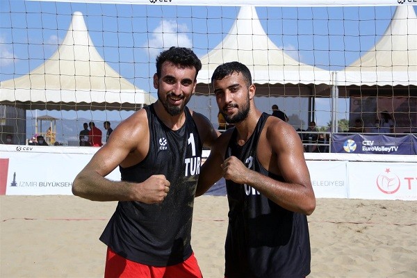 2020 CEV U22 Plaj Voleybolu Avrupa Şampiyonası’nda 2. Gün Sona Erdi