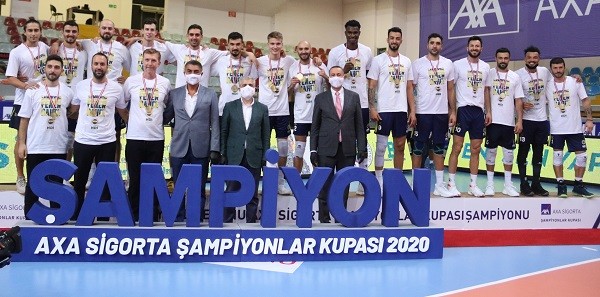 2020 AXA Sigorta Erkekler Şampiyonlar Kupası’nda ödüller sahiplerini buldu