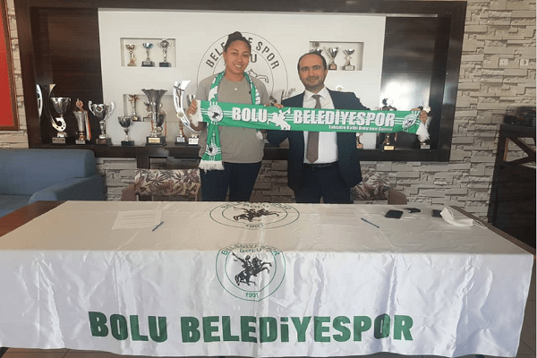 Bolu Belediyespor Adora Anae ile sözleşme imzaladı