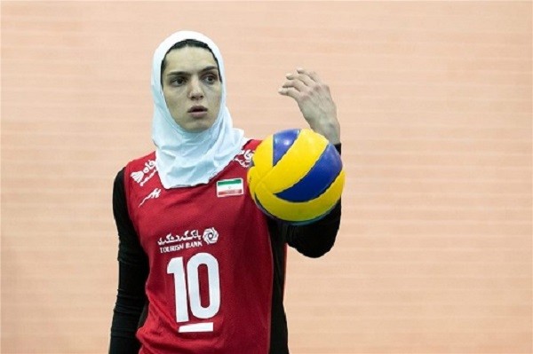 İran Kadın Voleybolunun İdolü Maedeh Borhani