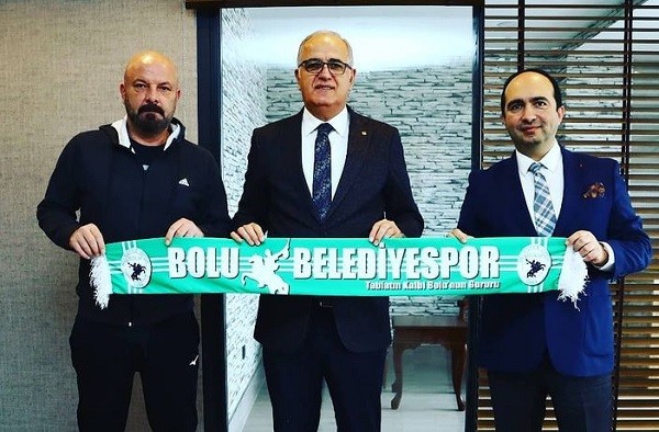 Bolu Belediyespor'dan Akif Başkana ziyaret