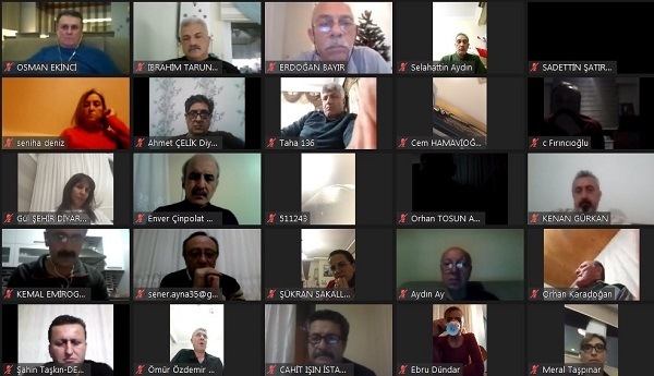 MHGK Başkanı Aziz Yener, Gözlemcilerle Online Toplantı Gerçekleştirdi