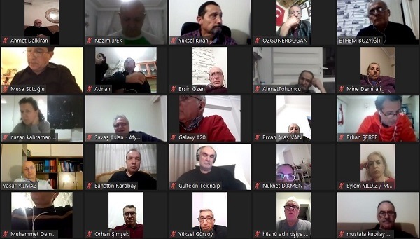 MHGK Başkanı Aziz Yener, Gözlemcilerle Online Toplantı Gerçekleştirdi