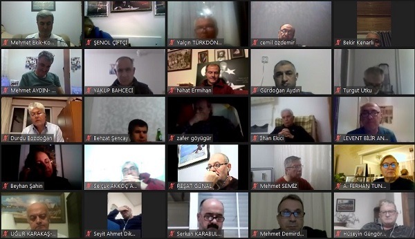 MHGK Başkanı Aziz Yener, Gözlemcilerle Online Toplantı Gerçekleştirdi