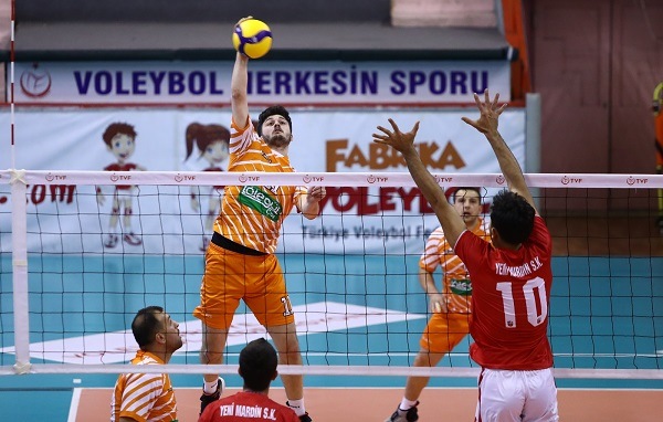 TVF 2. Lig Erkekler Yarı Final Etabında 2. Gün Tamamlandı