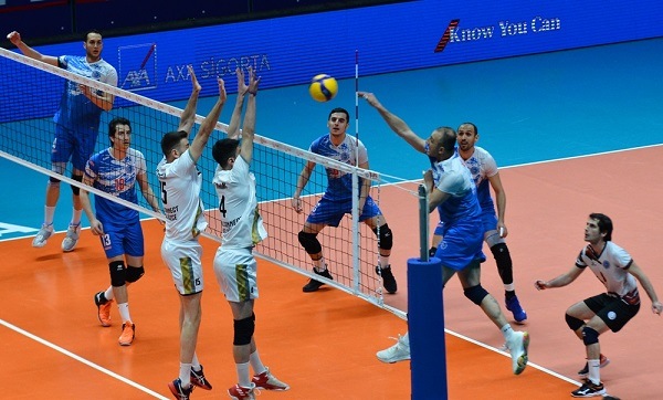 Erkekler 1.Ligi'nde 20. hafta maçları oynandı