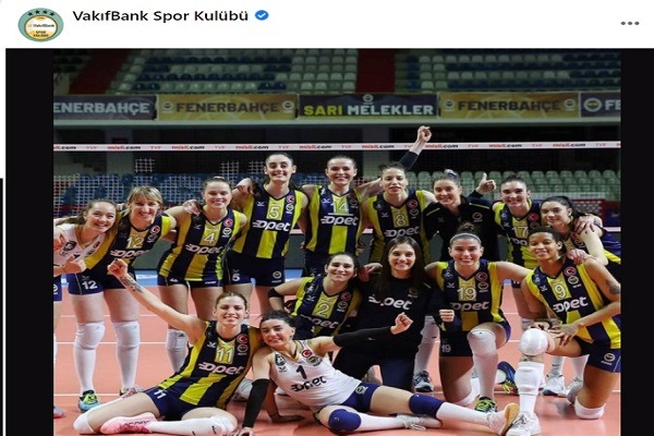 Bravo Şampiyon: VakıfBank'tan İlk Mesaj Fenerbahçe Opet'e
