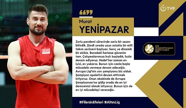 Murat Yenipazar: “En iyi mücadelemizi vereceğiz”