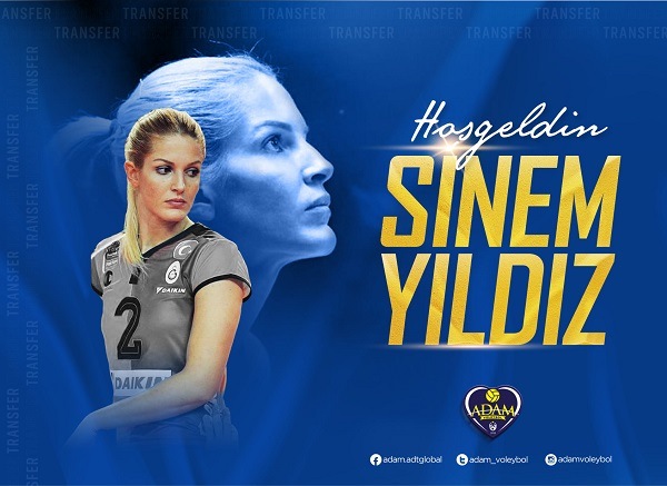Adam Voleybol'da ilk transfer Sinem Yıldız