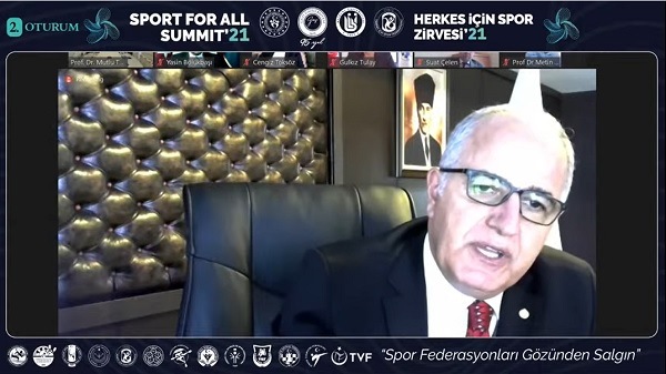 Başkan Üstündağ, Spor Federasyonları Başkanları ile konuştu