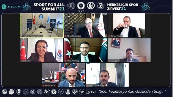 Başkan Üstündağ, Spor Federasyonları Başkanları ile konuştu
