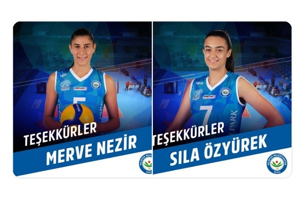 Nilüfer Belediyespor'da iki ayrılık
