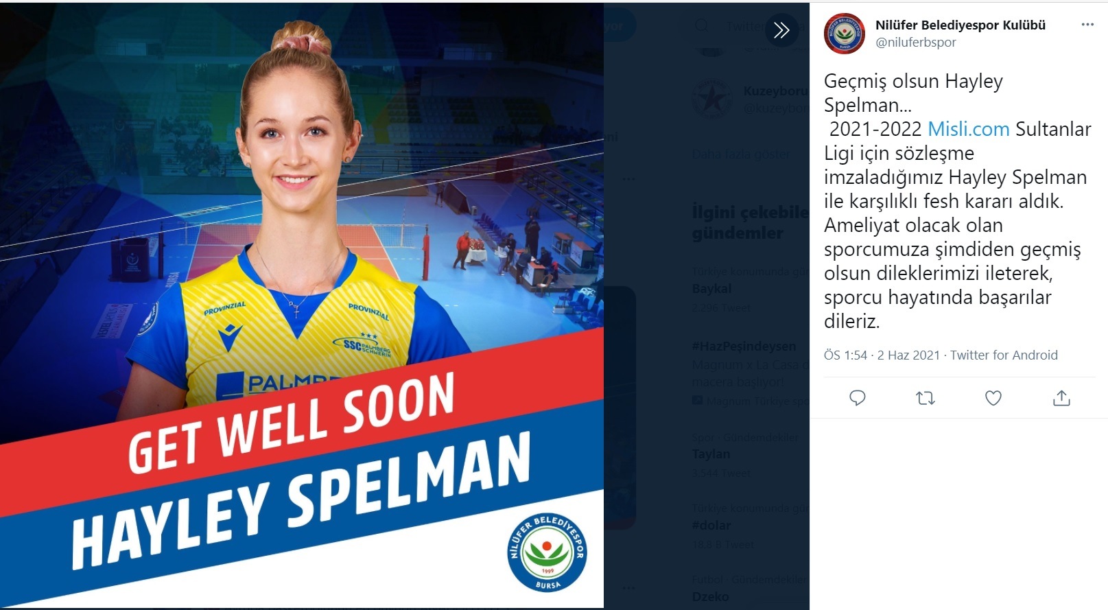 Nilüfer'de Sakatlık Şoku