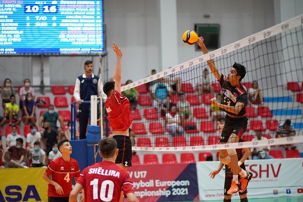 U17 Milli Takımımız, Arnavutluk’a set vermedi