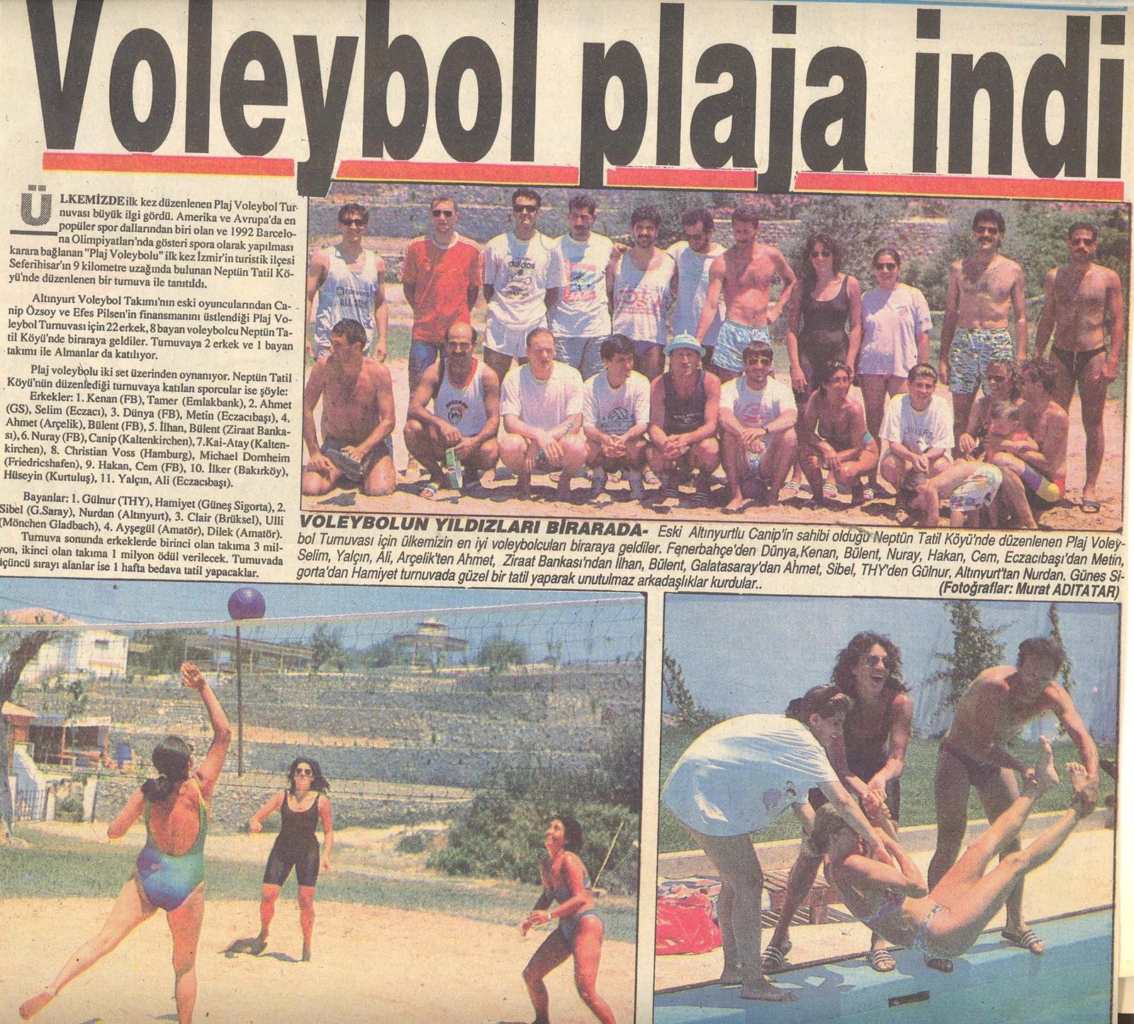 Plaj Voleybolu – Geçmiş Zaman Olur Ki - 3