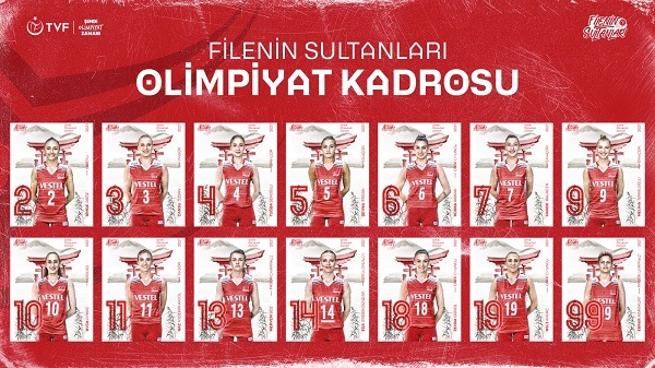Filenin Sultanları’nın Tokyo 2020 Kadrosu Belli Oldu