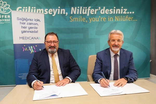 Nilüfer Belediyespor'un sağlık sponsoru Medicana Hastanesi