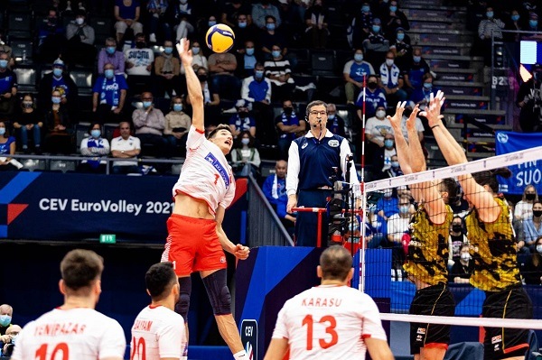 Erkekler EuroVolley’de 5. gün tamamlandı