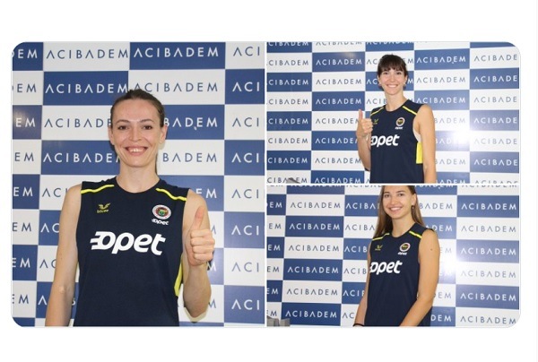 Eda, Naz ve Meliha sağlık kontrolünden geçti