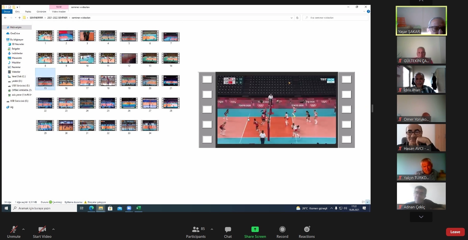 Gözlemci Seminerlerinin ilk tamamlandı