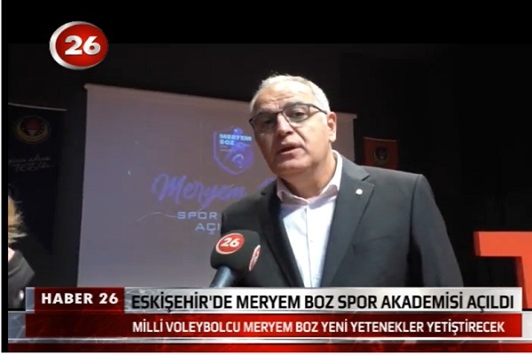 VİDEO HABER: Başkan Üstündağ, Meryem Boz Spor Akademisi Açılışında konuştu