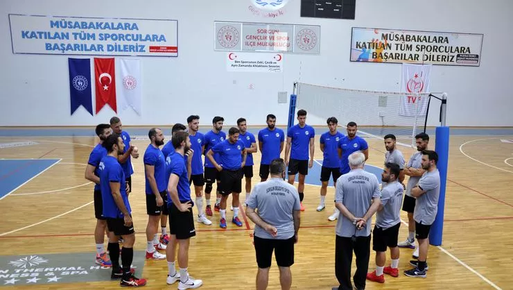 Sorgun Belediyespor Kupa Voley maçlarına iddialı hazırlanıyor