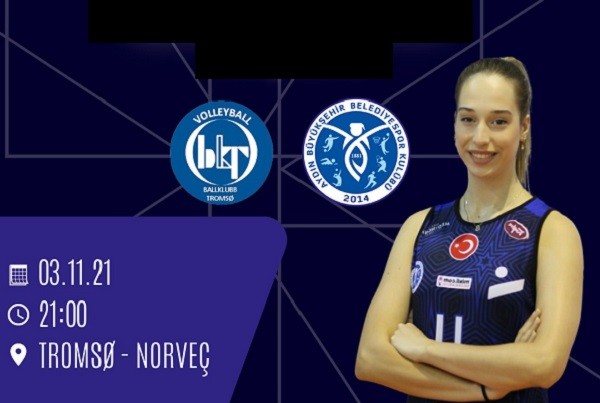 Aydın BŞ Belediyespor, 2.kez Tromso karşısında