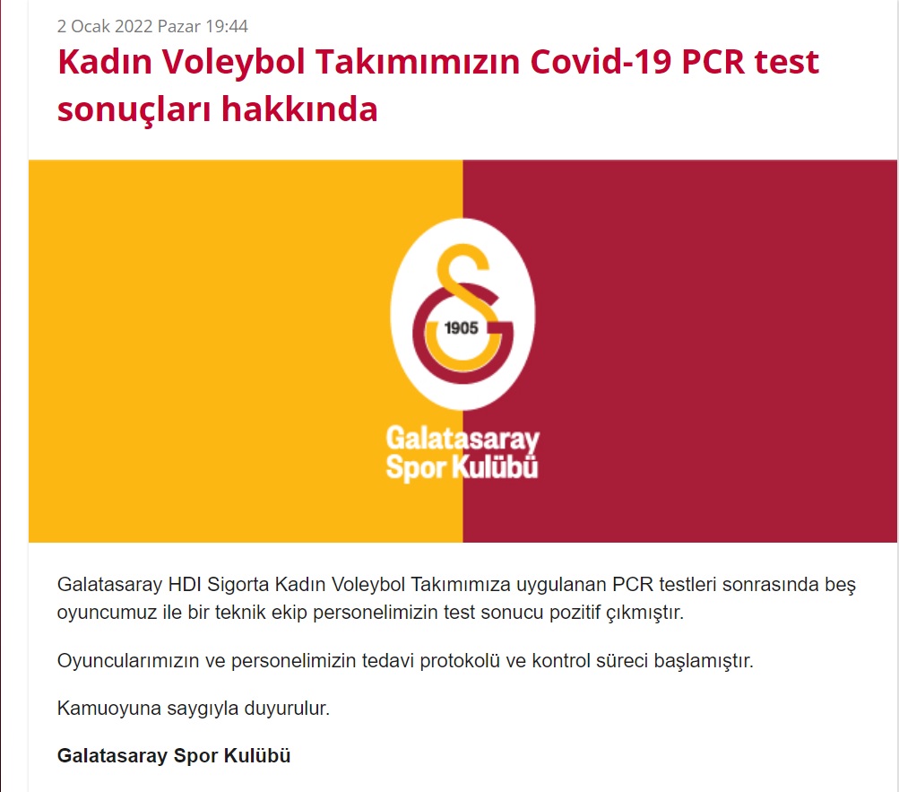 EYVAH! Pozitif Vakalar gelmeye başladı