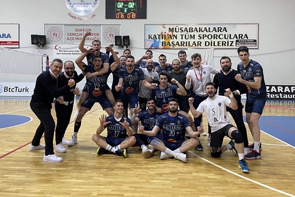 Altekma üst üste 5. galibiyetini 5.sette kazandı