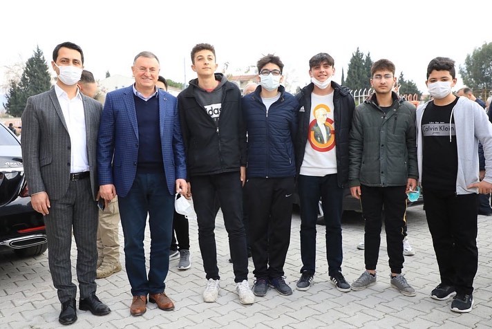 Hatay BB Başkanı Lütfü Savaş, Erzin Yeşilkent'in mücadelesini Erzin'de seyretti