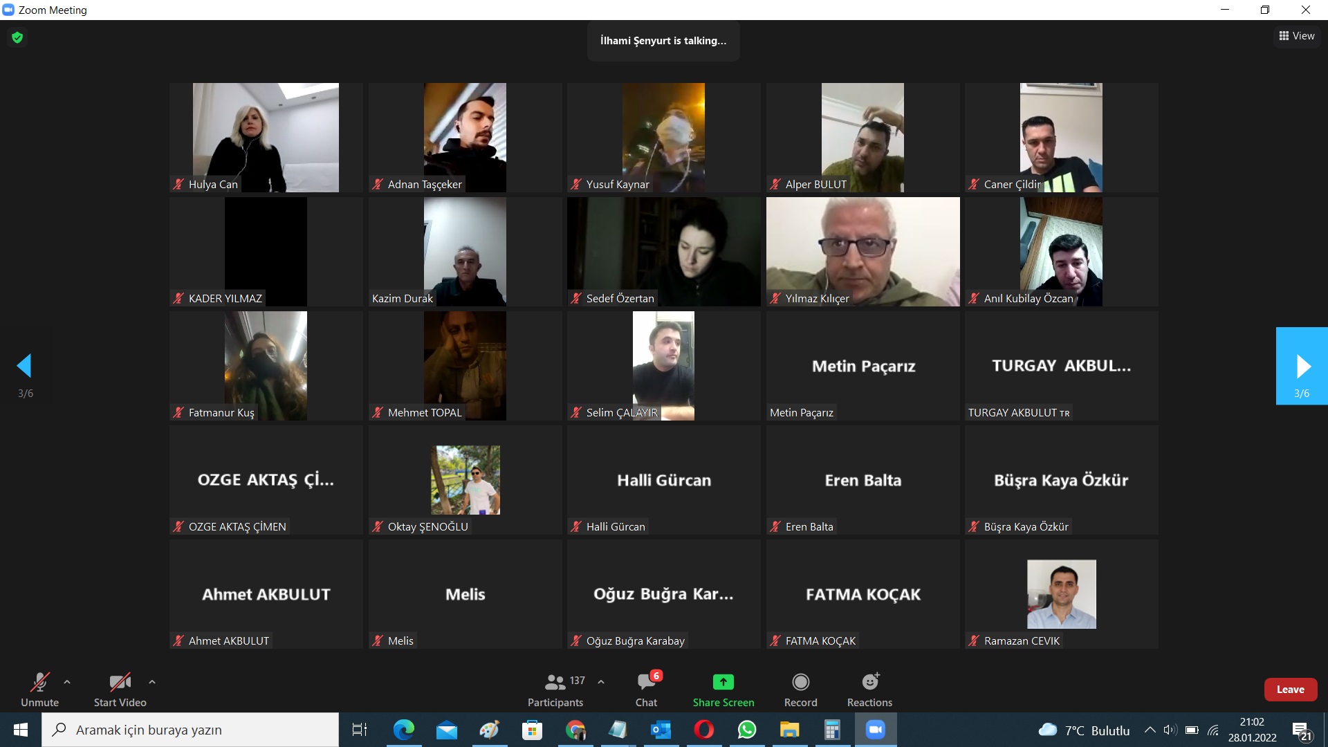 İstanbul'da Yeni Yılın İlk Aylık Hakem Toplantısı Gerçekleştirildi