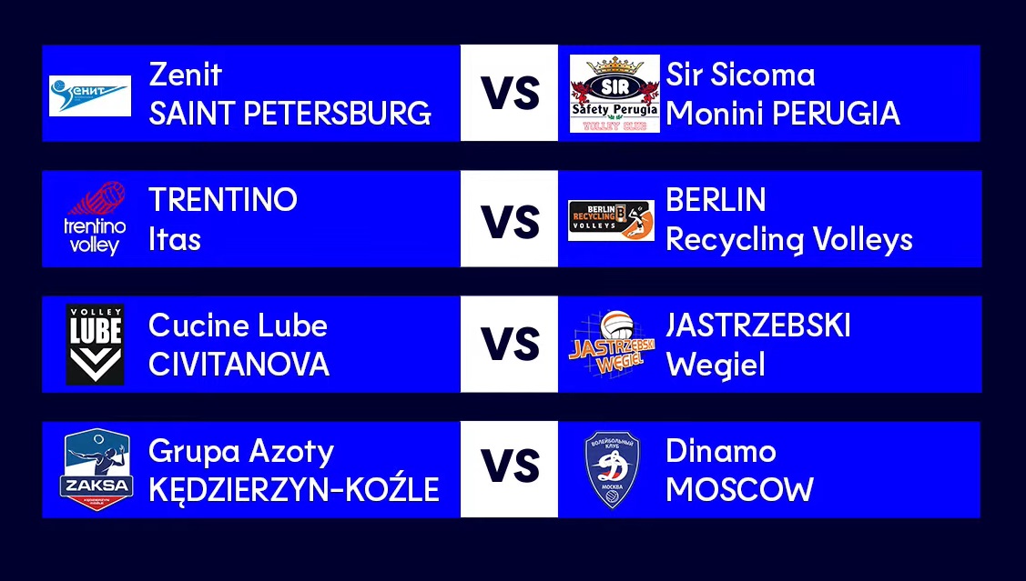 Şampiyonlar Ligi'nde Rakiplerimiz ve Dörtlü Final Yolu Belli Oldu