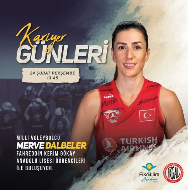 Merve Dalbeler, Kariyer Günleri'nde öğrencilerle buluşuyor