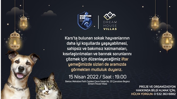 Meryem Boz Akademi Bu Sefer Can Dostlarımız İçin Görev Başında