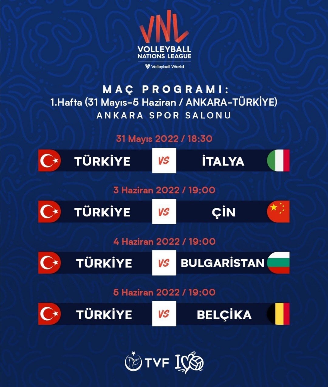 Sultanlar, sezonu VNL maçları ile açıyor