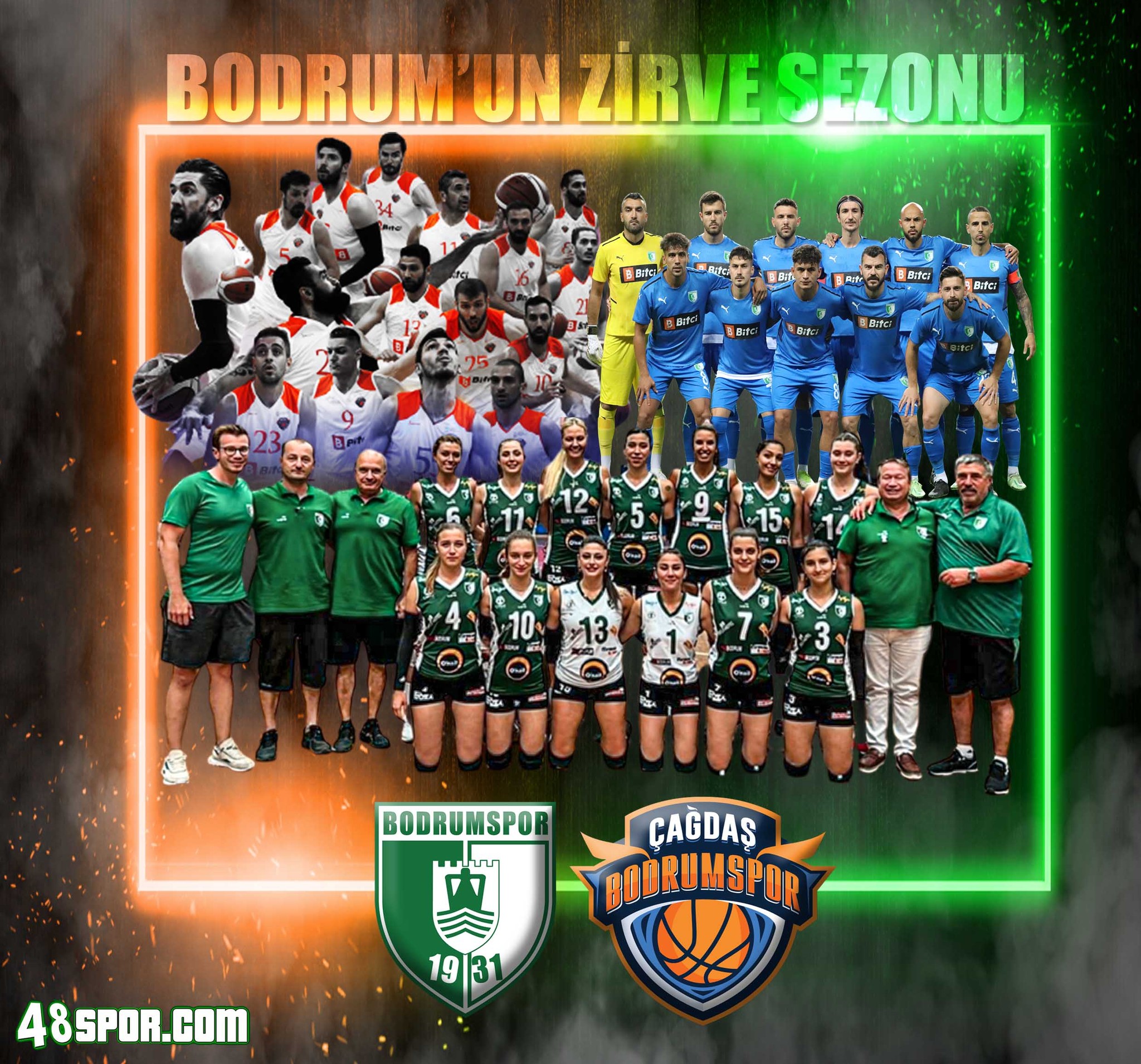 Bodrum'da şampiyonluk coşkusu