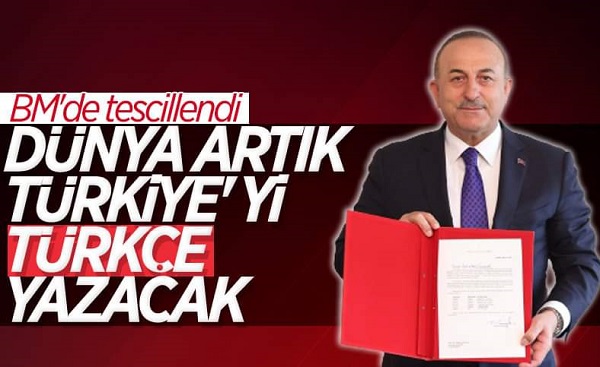 FIVB, ülkemizin ismini Türkiye olarak yazmaya başladı